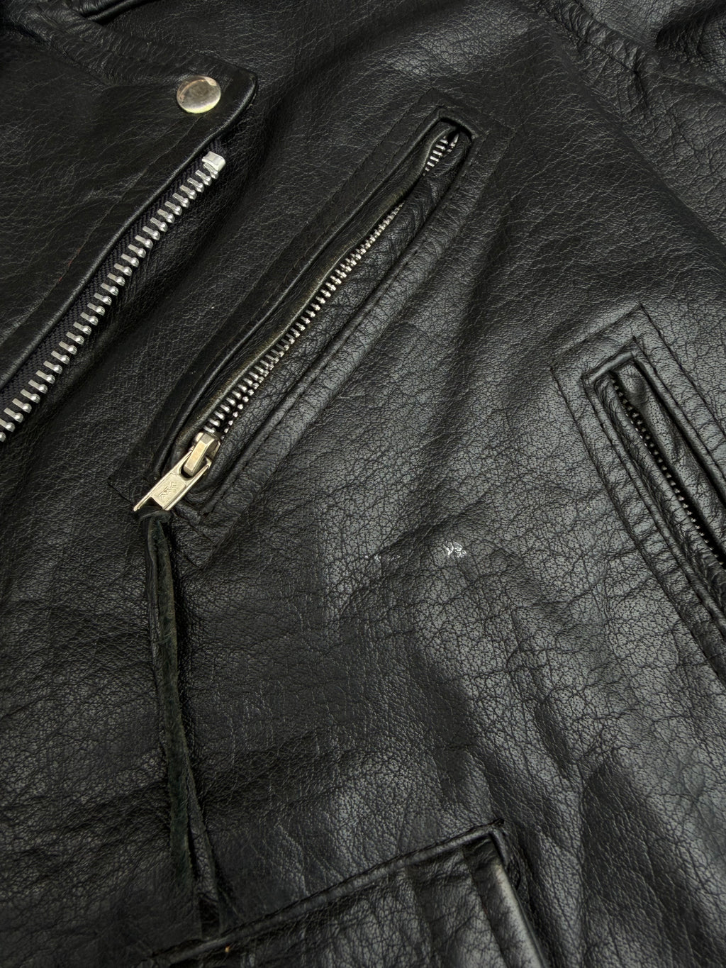 Vintage Protech Leather Jacket L-XL