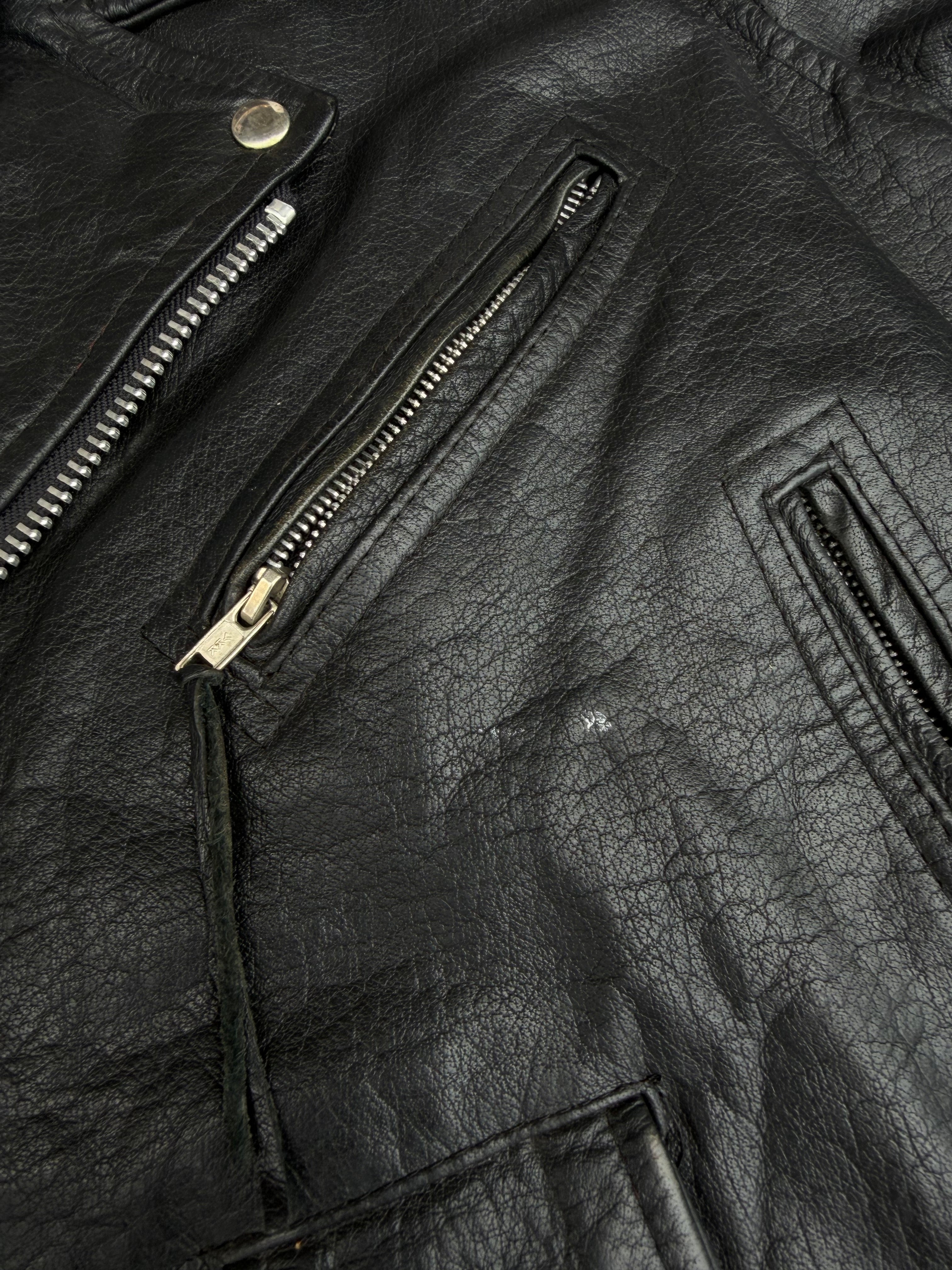 Vintage Protech Leather Jacket L-XL