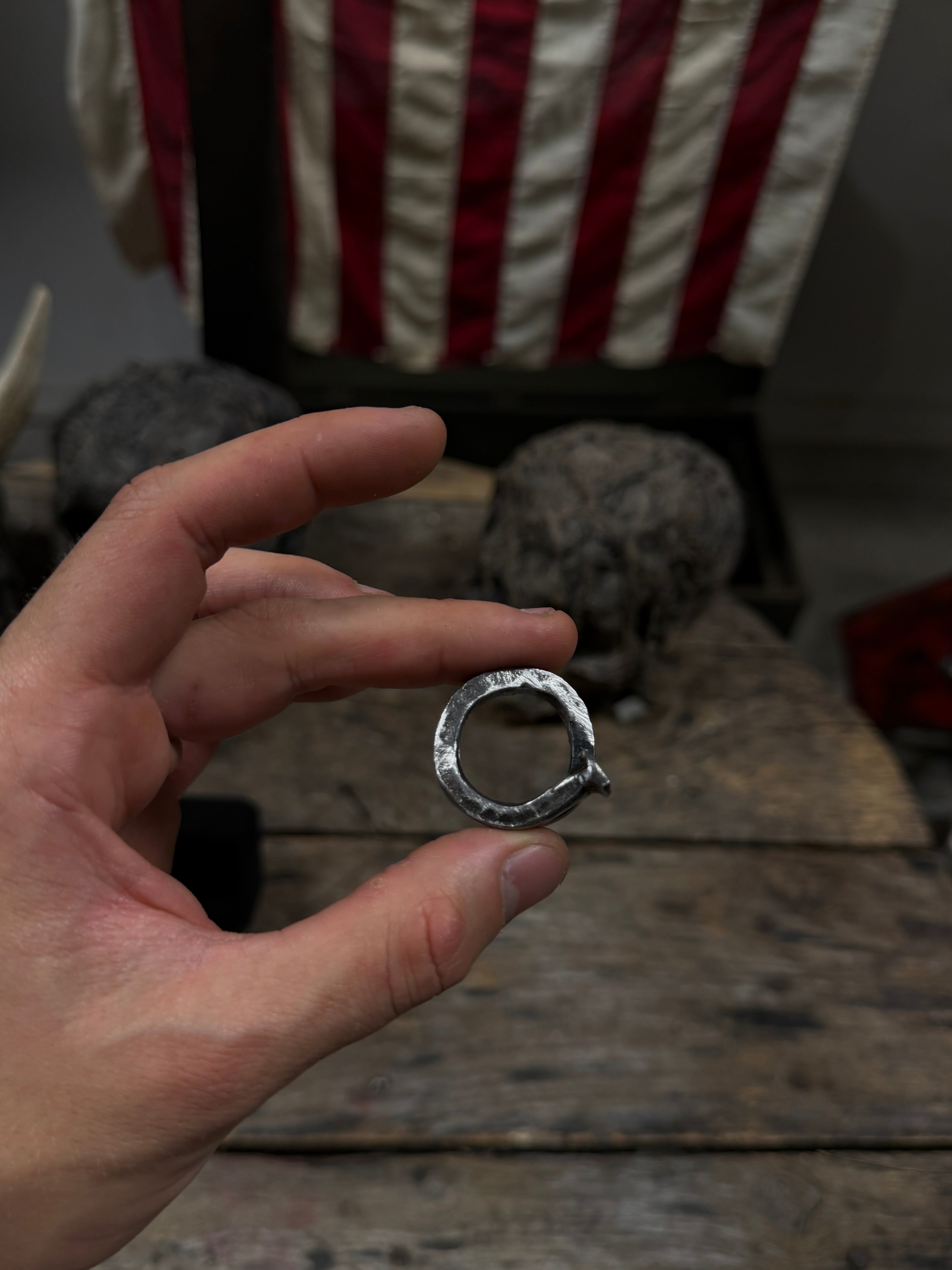 1800s Coffin Nail Rings